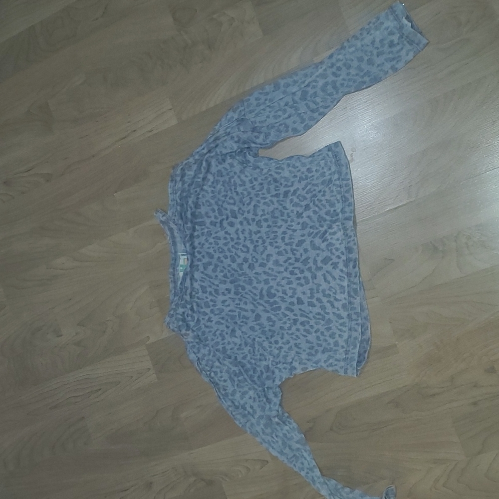 PURPLE CHEETAH PRINT SHIRT